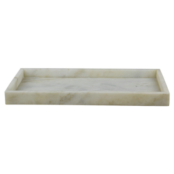 Rectangule Natural Marble Tray