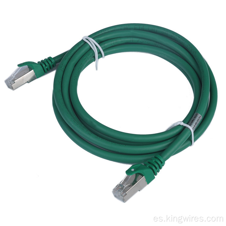 Cable de conexión Ethernet S / FTP blindado CAT6A LSZH Snagless