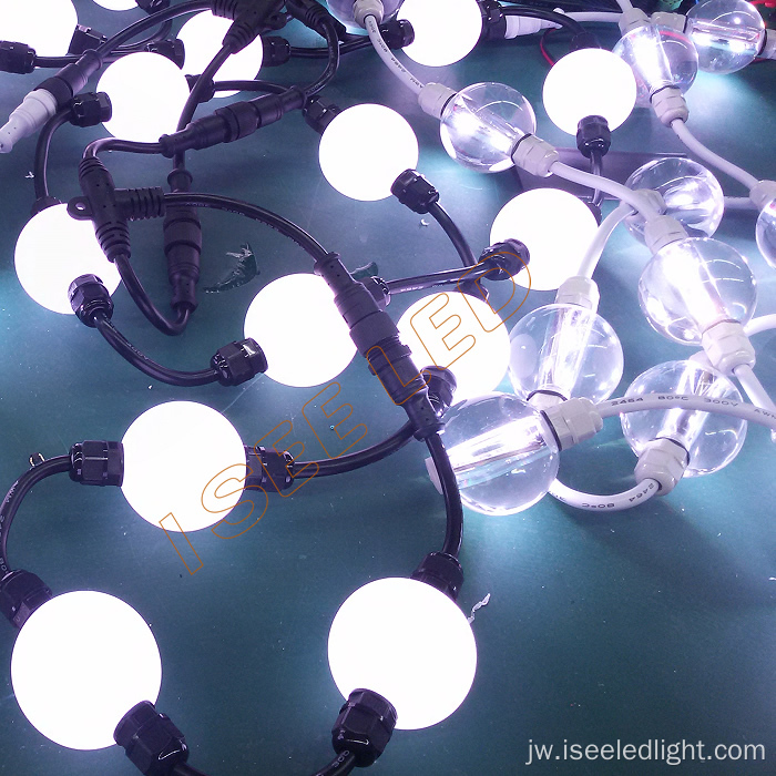 50mm DMX LED Bola String Lampu