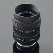 CCTV Lens 2021: Fujian 25mm F1.4 C Mount Manual Iris Lens