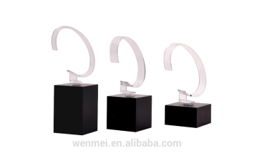 Matte Black acrylic watch stands sets