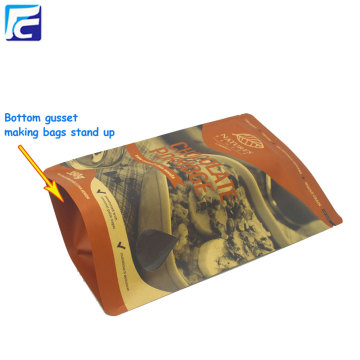 Umweltfreundliche Kraftpapier-Pulver-Lebensmittelverpackungs-Taschen