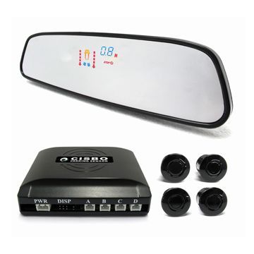 VFD Display Rear View Mirror Parking Sensor