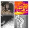 IP66 Arafroproof Thermal Camera Night Vision Range Range