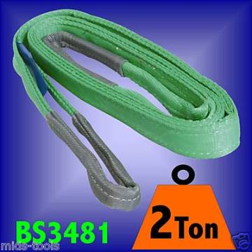 2t polyester synthetic fiber flat webbing lifting slings