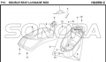 F12 DOPPELSITZ-GEPÄCKBOX für HU05W-C MIO 50 Ersatzteil Top Qualität
