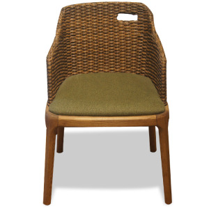 Leisure Wooden Living room rattan chair