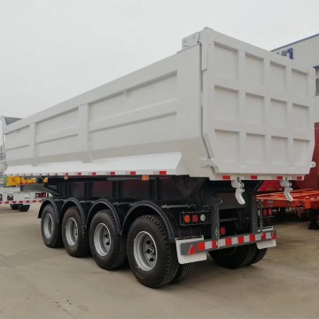 Hydraulic Cylinder Rear End Dumping Trailer