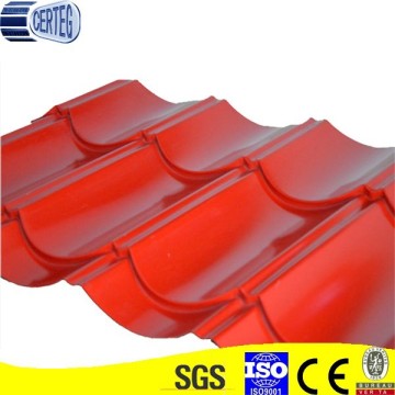 zinc coated colorful sheet roofing