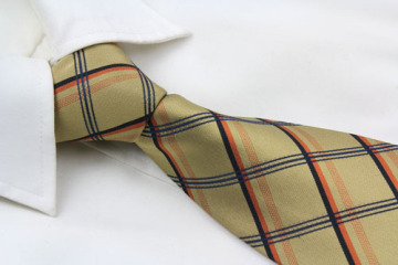 100% Woven Polyester Square Design Necktie
