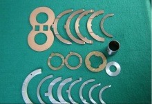 Bimetal thrust washer,Bimetallic thrust washer,Thrust washer,Crankshaft thrust washer,Engine thrust washer,Sliding bearings