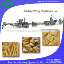 Industrial Extruded Crispy Fried Flour Chips Process Line