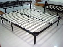 wooden slat bed frame