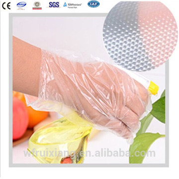 Hot sell 2015 new products fast food service gloves plastic