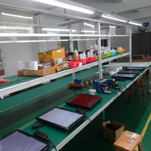 ປ່ອງປະເພດຄອມພິວເຕີ້ Assembly Conveyor Laptop Assembly Line