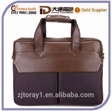 PU leather briefcase leather laptop bag