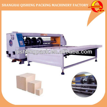 Semi automatic carton box slotting machine