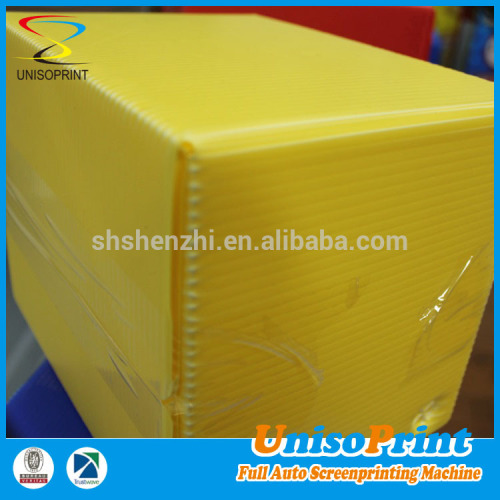 Waterproof non-toxic corrugated plastic reinforced boxes
