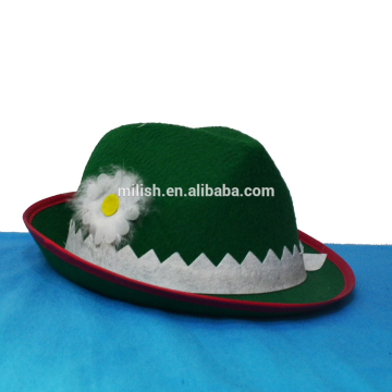 MH-2043 Party Novelty funny Oktoberfest Green German Bavarian Alpine hat