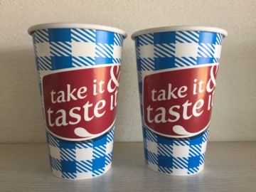 Hot or Cold Drinking Paper Cups
