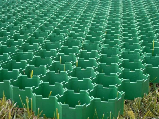 Grass turf cell/Hdpe plastic grass lawn paver grid