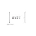 Square Stainless Steel Tube Pull Handles Sets