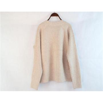 Herbst Cashmere Woll Strick Sweater Cardigan lässig