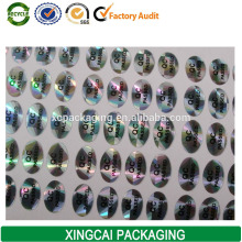 guangzhou custom sticker holograms printer