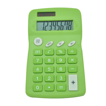 Dual Power 8-digit Display Calculator With Memory Function