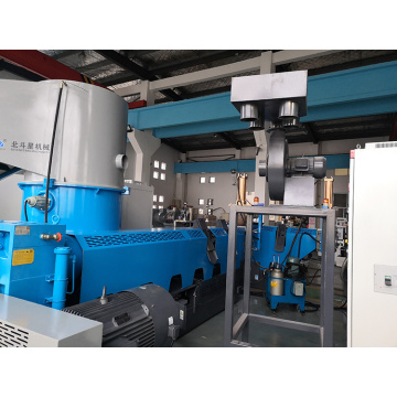 Waste HDPE LDPE Plastic Recycling and Pelletizing Machine