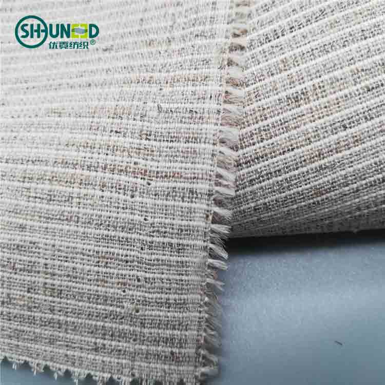 Wholesale bukram Interlining Fabric Tailoring Material Fabric for suits