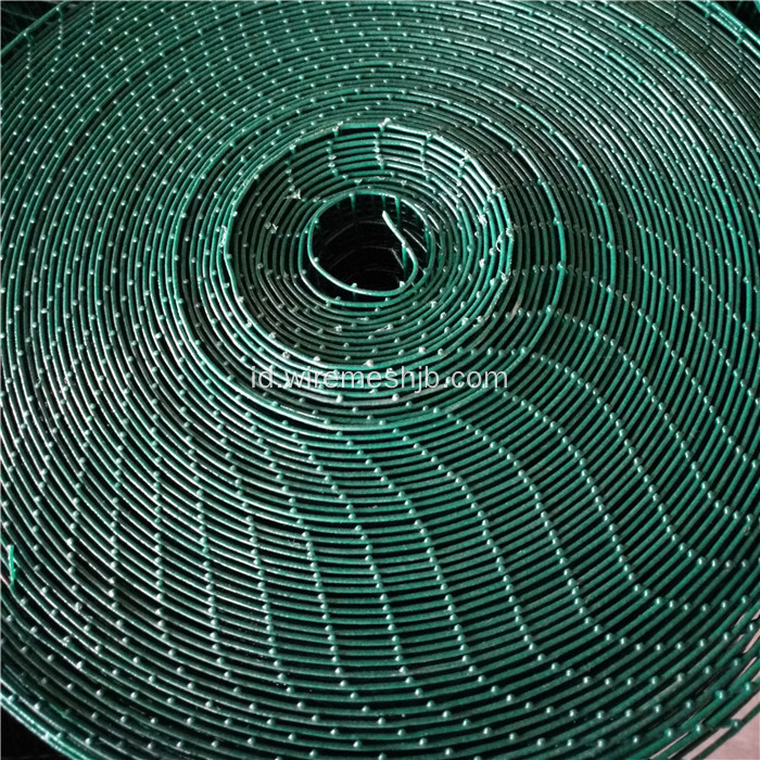 PVC Dilapisi Hijau Dilas Wire Mesh Roll