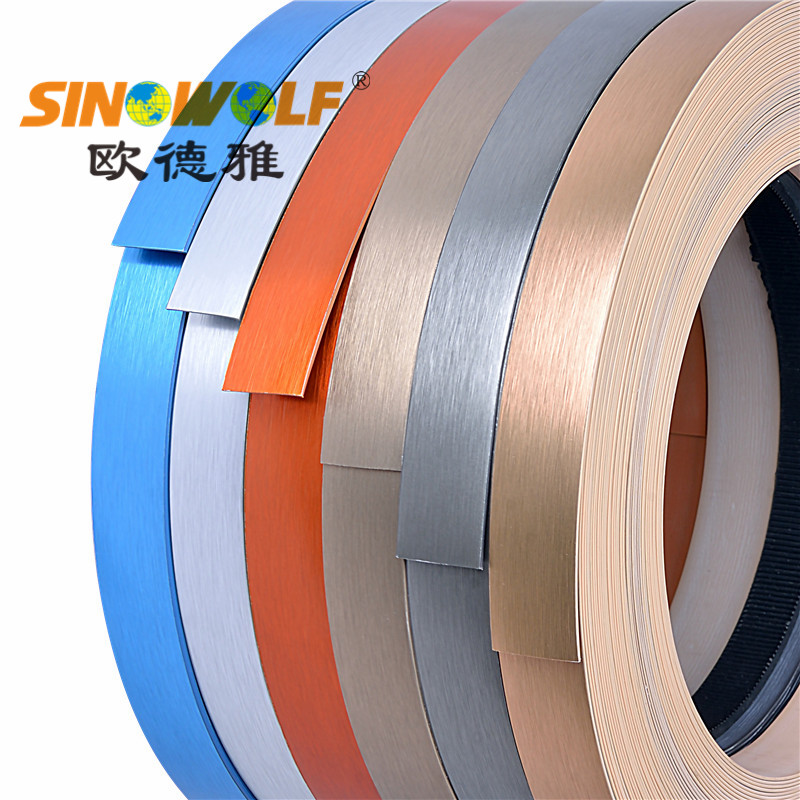 China Aluminum Edge Banding, Aluminum Alloy Edge Banding, Aluminum