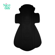 Black 285mm Bamboo Charcoal Lady Feminine Pad