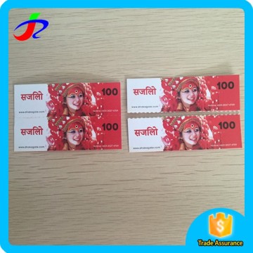 multi-pin scratch calling card