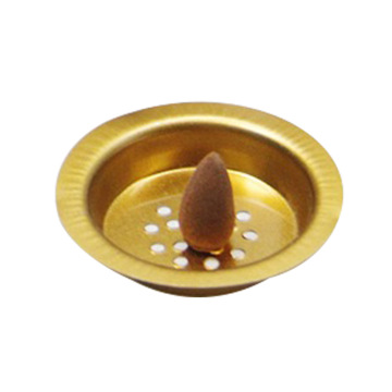 Gold and Silver Electroplated Arabic Incense Burner Accessories & Aromatherapy Small Iron Bowl
