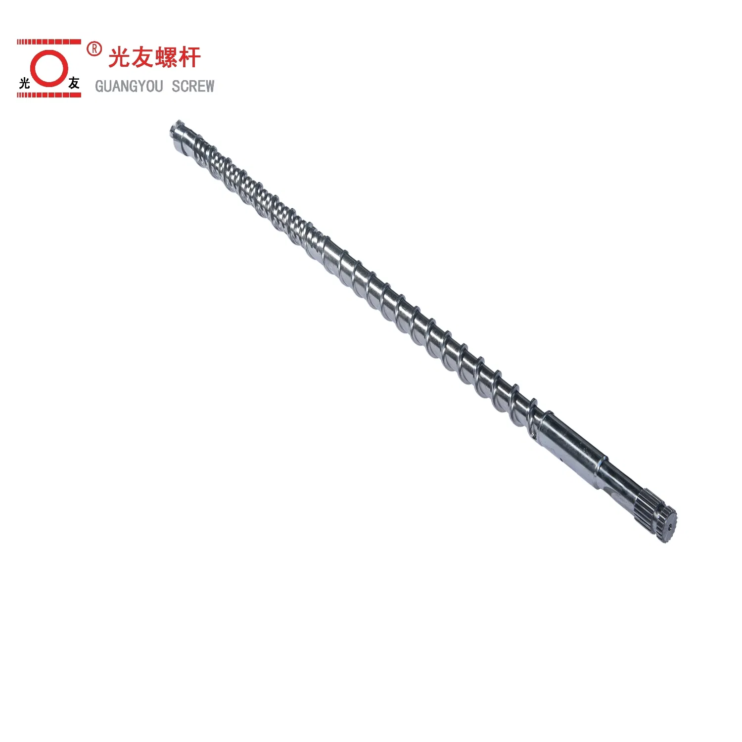 Inaprubahan ng High Speed HDPE Single Screw Barrel para sa mga plastic extruder