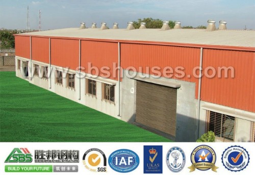 Light Prefabricated Steel Frame Workshop