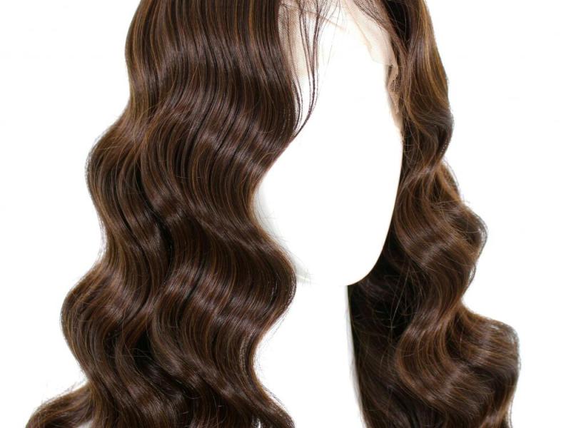 Pre Plucked Body Wave Lace Wig For Ladies