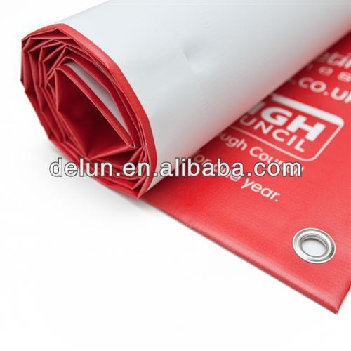 Eco solvent printable laminated flex banner vinyl,vinyl flex,hot laminated flex banner