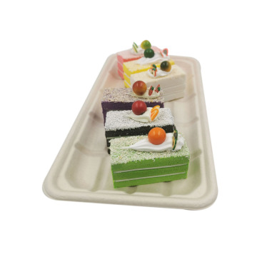 Eco Friendly Biodegradable Disposable Plates/Trays for Food