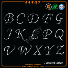 Bling Alphabet rhinestone shirt designs