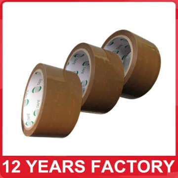 carton sealing transparent bown BOPP packing tape