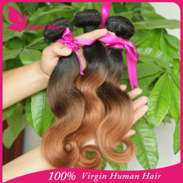 100% unprocessed virgin brazilian hair styles yout ombre brazilian hair