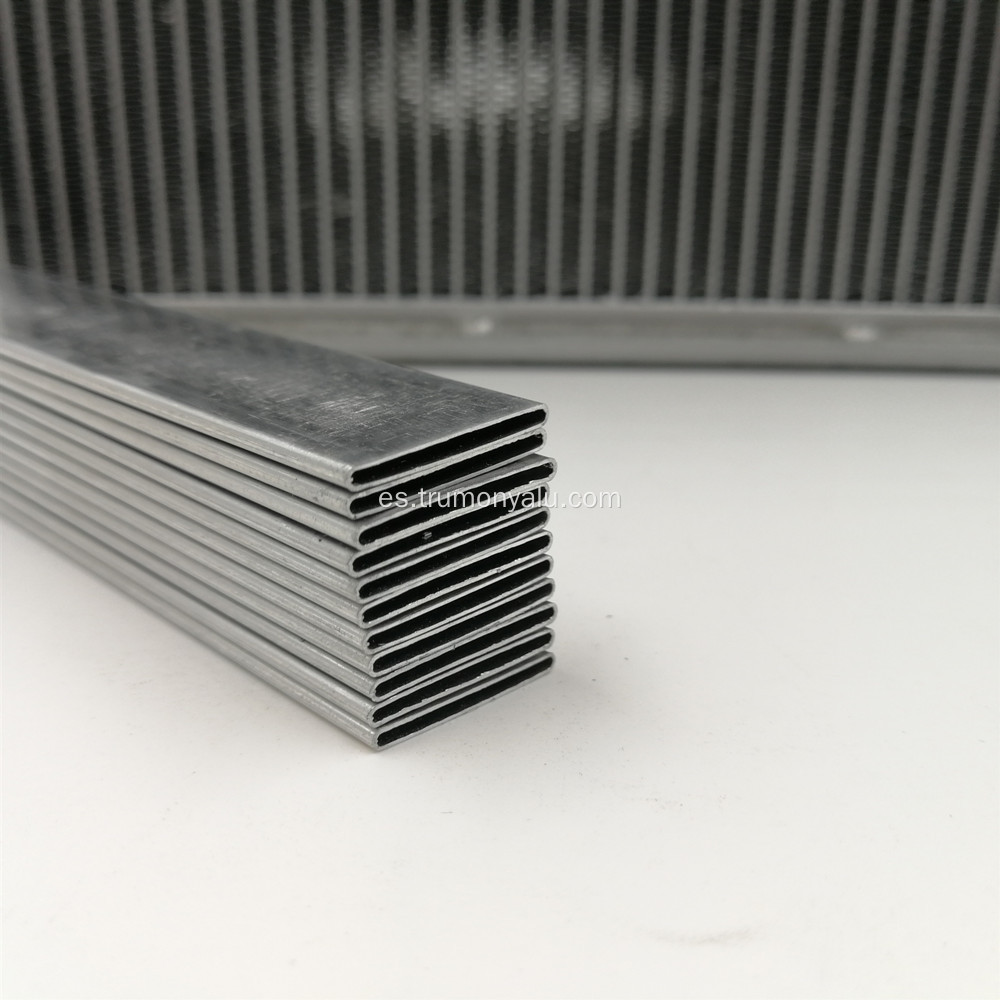 4343/3005/4343 Tubo de aluminio plano ovalado para radiadores