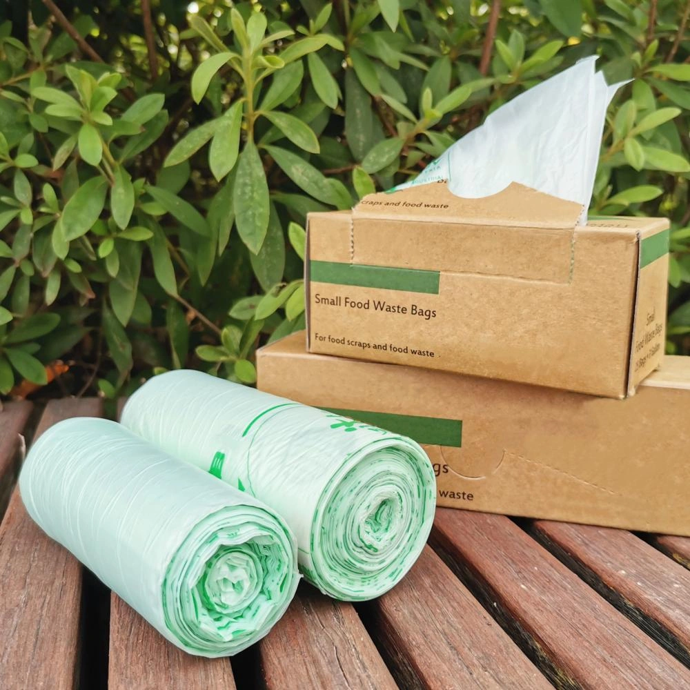 100% Compostable Biodegradable Kitchen Waste Garbage Bags, Small, Medium,  Large - China Trash Bag and Garbage Bag price