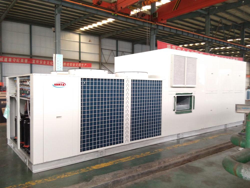 Packaged Unit With Economizer And Free Cooling