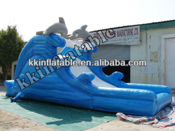 Big Kahuna Inflatable Dolphin Water Slide