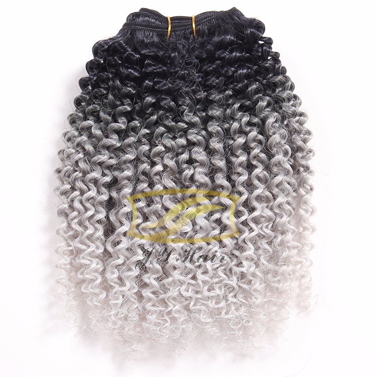 Ombre Synthetic hair extension Accept OEM hair color Factory Wholesale Vendor