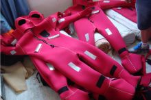 150N Neoprene Marine Buoyancy Thermal Insulation Immersion Suit